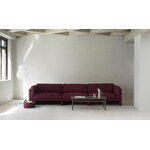 Normann Copenhagen Softy modulares Sofa, 3-Sitzer, Hallingdal 110 hellgrau, dekorationsbild