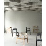 Normann Copenhagen Timb sillón, negro - Hallingdal 166 gris, imagen de decoración