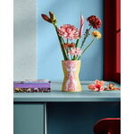 Bjørn Wiinblad Jarrón Nina, 22 cm, amarillo - rosa, imagen de decoración