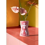 Bjørn Wiinblad Nina vase, 16,5 cm, pink - red, decoration image