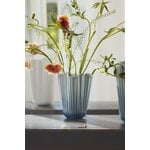 Kähler Hammershøi Unfold vase, 16,5 cm, blue, decoration image
