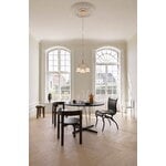 Nuura Lampada a sospensione Asteea 3, ottone satinato - vetro ondulato, immagine decorativa Nuura Lampada a sospensione Asteea 3, ottone satinato - vetro ondulato, immagine decorativa