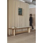 Karimoku Case A-B01 penkki, 150 cm, lakattu tammi, sisustuskuva