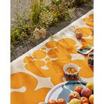 Marimekko Oiva - Pepe lautanen 15 x 12 cm, valkoinen - turkoosi - oranssi