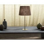 GUBI Lampe de table Tynell 9205, laiton - bambou