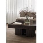 NORR11 Gear Square coffee table, 100 x 100 cm, earth, decoration image