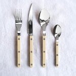 Sabre Paris Bistrot Solid tea spoon, ivory, decoration image