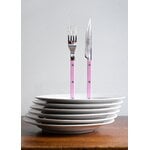 Sabre Paris Bistrot Solid dinner knife, pink, decoration image