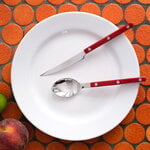 Sabre Paris Bistrot Solid dinner knife, burgundy, decoration image