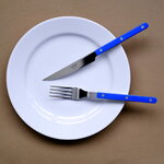 Sabre Paris Bistrot Solid Tafelgabel, lapisblau, dekorationsbild