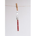 Sabre Paris Bistrot Solid dinner knife, burgundy, decoration image