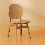 Warm Nordic Noble chair, white oiled oak