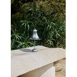 Verpan Lampada da tavolo portatile Pantop Portable, 18 cm, cromo, immagine decorativa