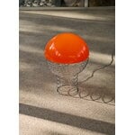 Verpan Lampada da tavolo Wire, 40 cm, cromo - arancione, immagine decorativa