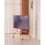 Pedestal Moon Rollin' TV stand, bubble gum, decoration image