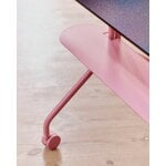 Pedestal Moon Rollin' TV stand, bubble gum, decoration image