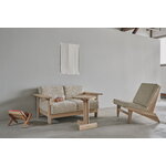 Ishinomaki Laboratory 105° lounge chair, natural - Kvadrat Hallingdal 65 110, decoration image