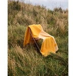 Marimekko Couverture Valkea Yö, 140 x 170 cm, caramel - crème - orange chaud, image décorative