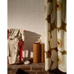 Marimekko Unikko Duschvorhang, grüner Umbra - Creme, dekorationsbild