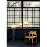 Verpan Wire floor lamp, chrome - white, decoration image