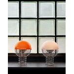 Verpan Wire Portable lámpara de mesa, 18 cm, cromo - naranja, imagen de decoración