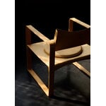 Verpan Coussin de fauteuil Series 270 F, cuir ocre Terra, image décorative