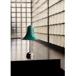Verpan Pantop Portable ladattava pöytävalaisin, 18 cm, dark teal, sisustuskuva