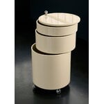 Verpan Barboy trolley, glossy creamy white, decoration image