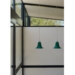 Verpan Pantop pendant, 23 cm, dark teal, decoration image