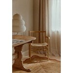 LAYERED Scallop jute rug, burgundy, decoration image