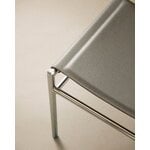 FORMARKIVET Ferra chair, steel - warm grey leather, decoration image