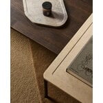 FORMARKIVET Dapple coffee table, square, black - Medium Moleanos limestone, view 5