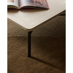 FORMARKIVET Dapple coffee table, rectangle, black - Medium Moleanos limestone, decoration image