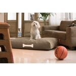 Fatboy Doggielounge, iso, recycled canvas taupe grey, sisustuskuva