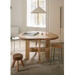 Frama Table de ferme Farmhouse Pond, 74 x 117 x 140 cm, chêne naturel, image décorative