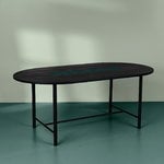 Warm Nordic Be My Guest dining table, black - forest green