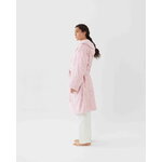 Tekla Hooded bathrobe, stella pink