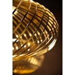 Tom Dixon Spring LED pendant, medium, brass