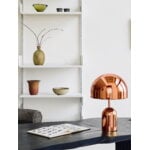 Tom Dixon Lampe de table Bell, LED, cuivre, image décorative