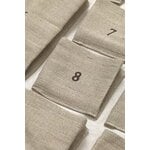 Ferm Living Pine Christmas calendar, maxi, natural, decoration image