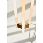 Michael Anastassiades Tube Chandelier riippuvalaisin, satiini messinki, sisustuskuva