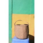 Mifuko Kiondo basket with handle, S, brown, view 6