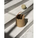 Mifuko Kiondo basket with handle, S, brown, view 4