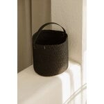 Mifuko Kiondo basket with handle, S, black, view 5
