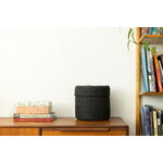 Mifuko Kiondo basket with lid, S, black, view 6