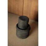 Mifuko Kiondo basket with lid, M, black, view 7