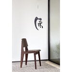 Vitra Chaise Tout Bois chair, dark-stained oak