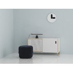 Normann Copenhagen Pouf Circus, piccolo, blu scuro