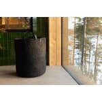 Mifuko Kiondo basket with handles, XL, black, view 3