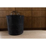 Mifuko Kiondo basket with handles, XL, black, view 4